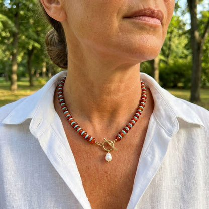 Sedona Kralenparel Ketting