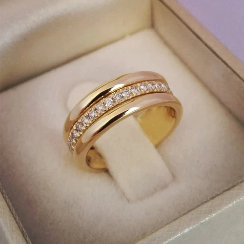 Sarah – Vintage Ingelijste Zirkoonring
