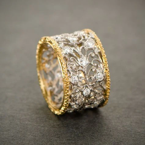 Mika – Vintage Zirkonia Klimop Ring