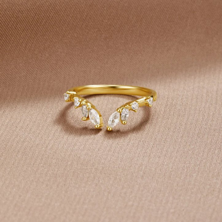 Vrede – Kristal Gouden Rank Ring