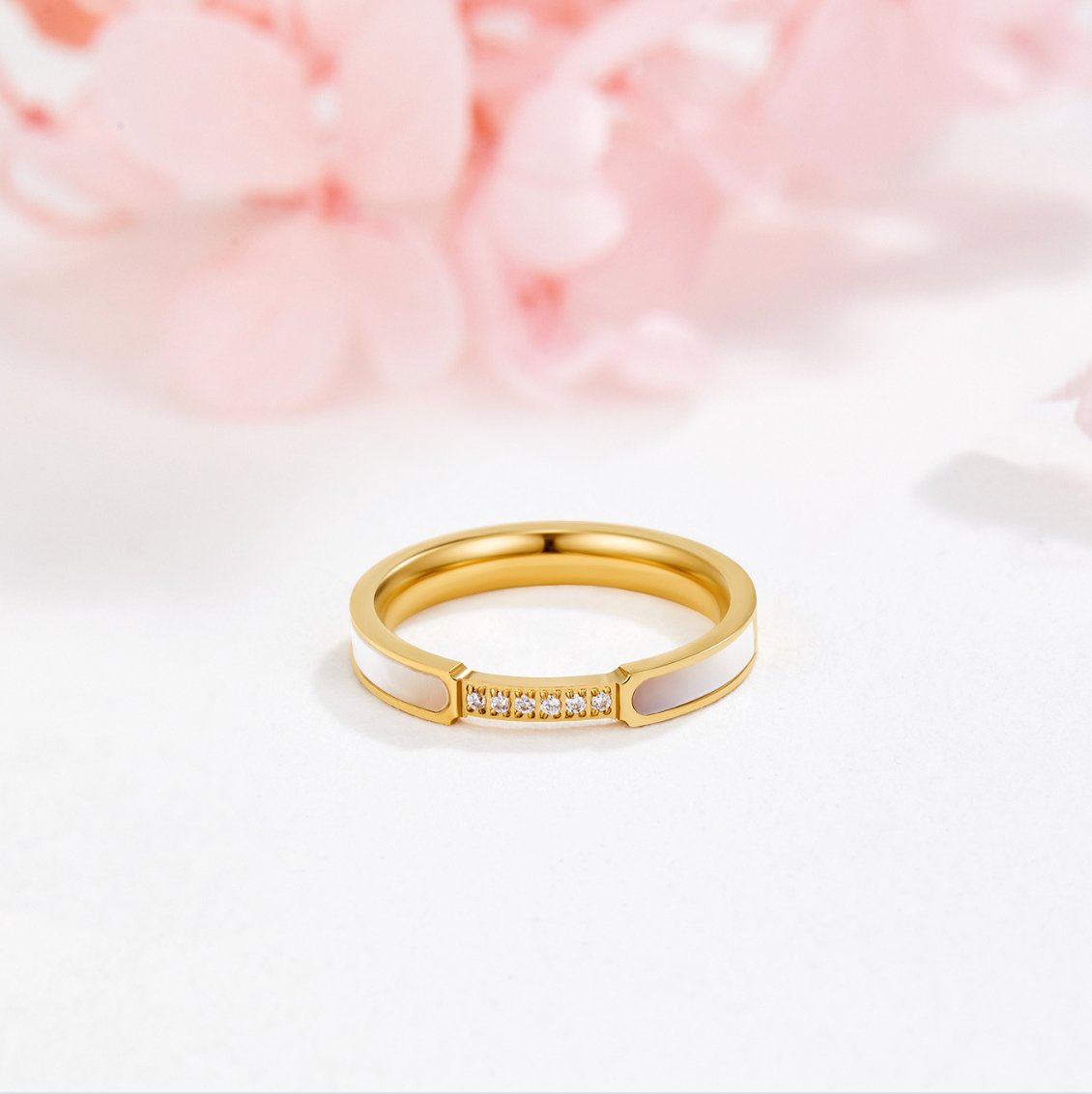 Unity – Parel & Kristal Ring