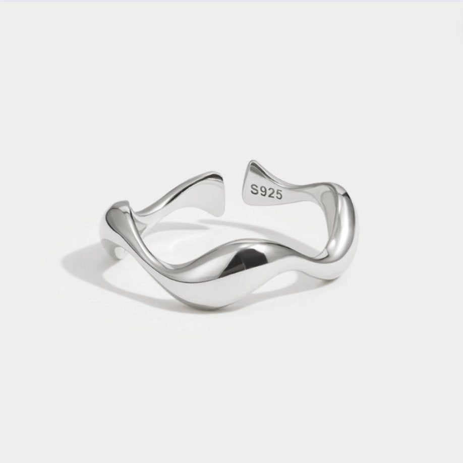Waves – Minimalistische Ring