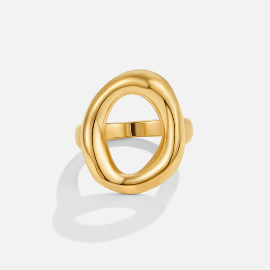Vina – Ring van gesmolten goud