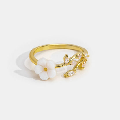 Rise – Witte Bloesem Ring