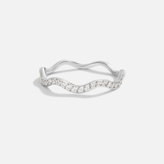 Zenya – Kristal & Zilveren Golf Ring